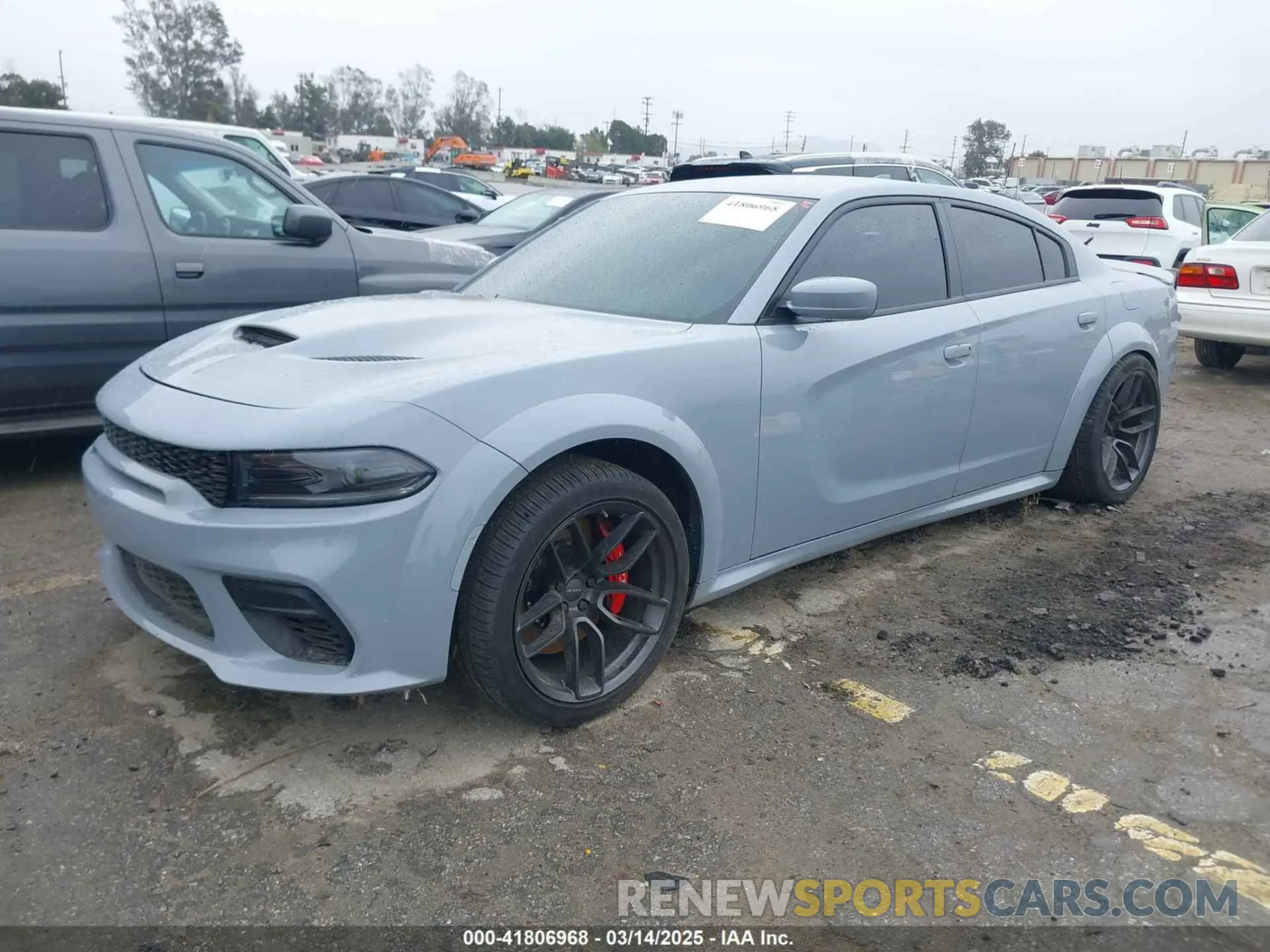 2 fotografías del automóvil dañado 2C3CDXGJ9NH104826 DODGE CHARGER 2022