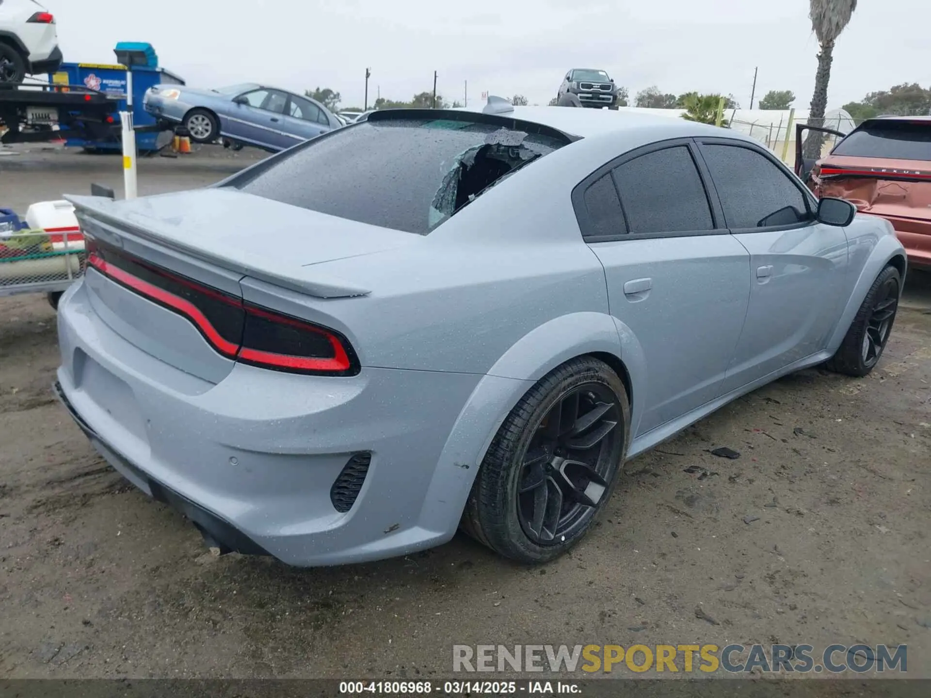 4 fotografías del automóvil dañado 2C3CDXGJ9NH104826 DODGE CHARGER 2022