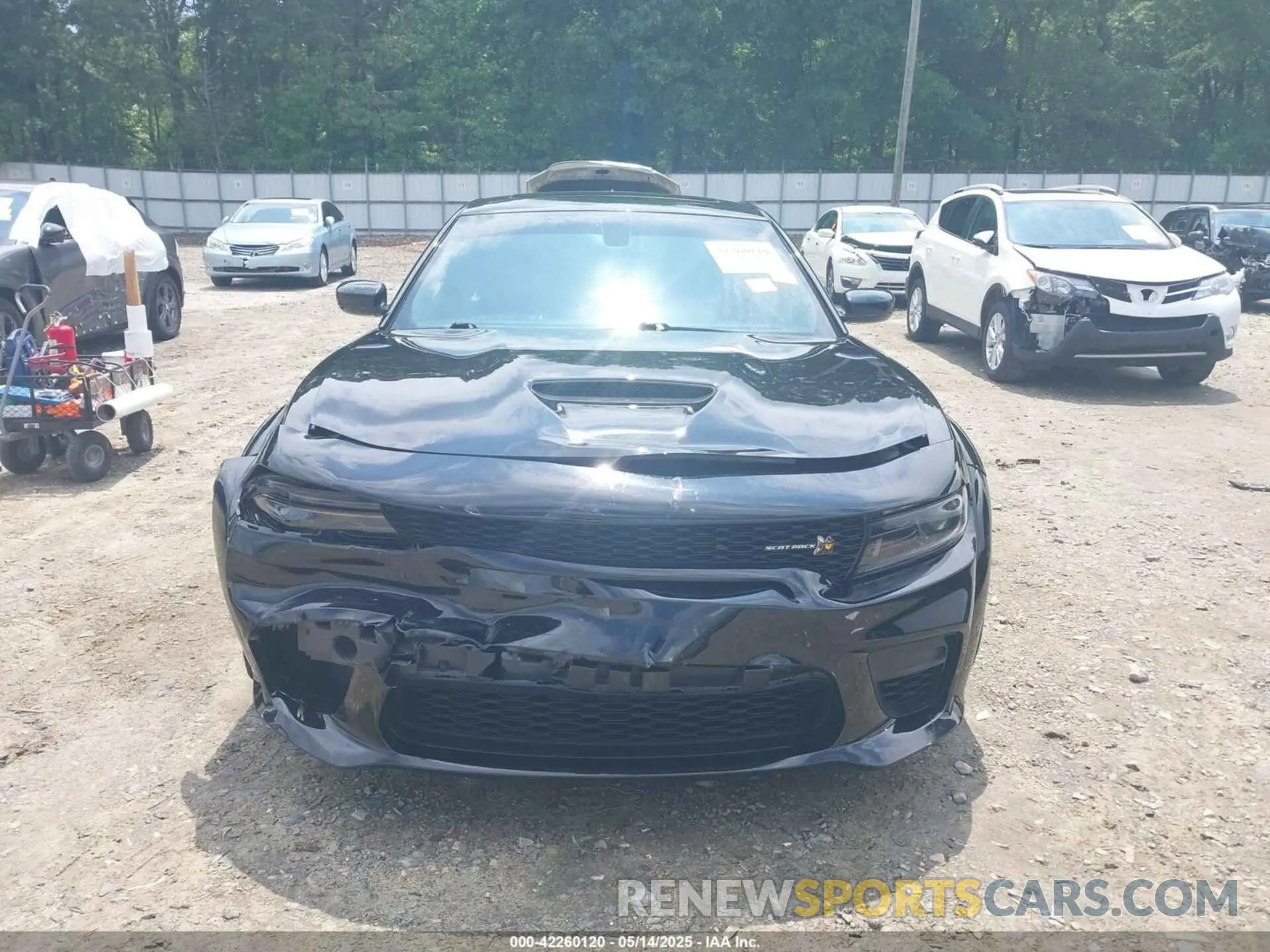 12 fotografías del automóvil dañado 2C3CDXGJXNH176201 DODGE CHARGER 2022