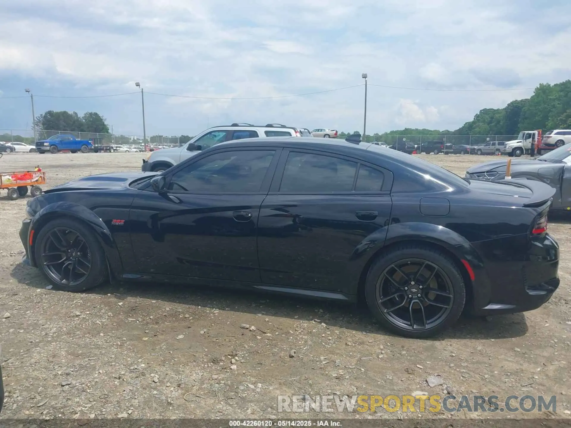 14 fotografías del automóvil dañado 2C3CDXGJXNH176201 DODGE CHARGER 2022