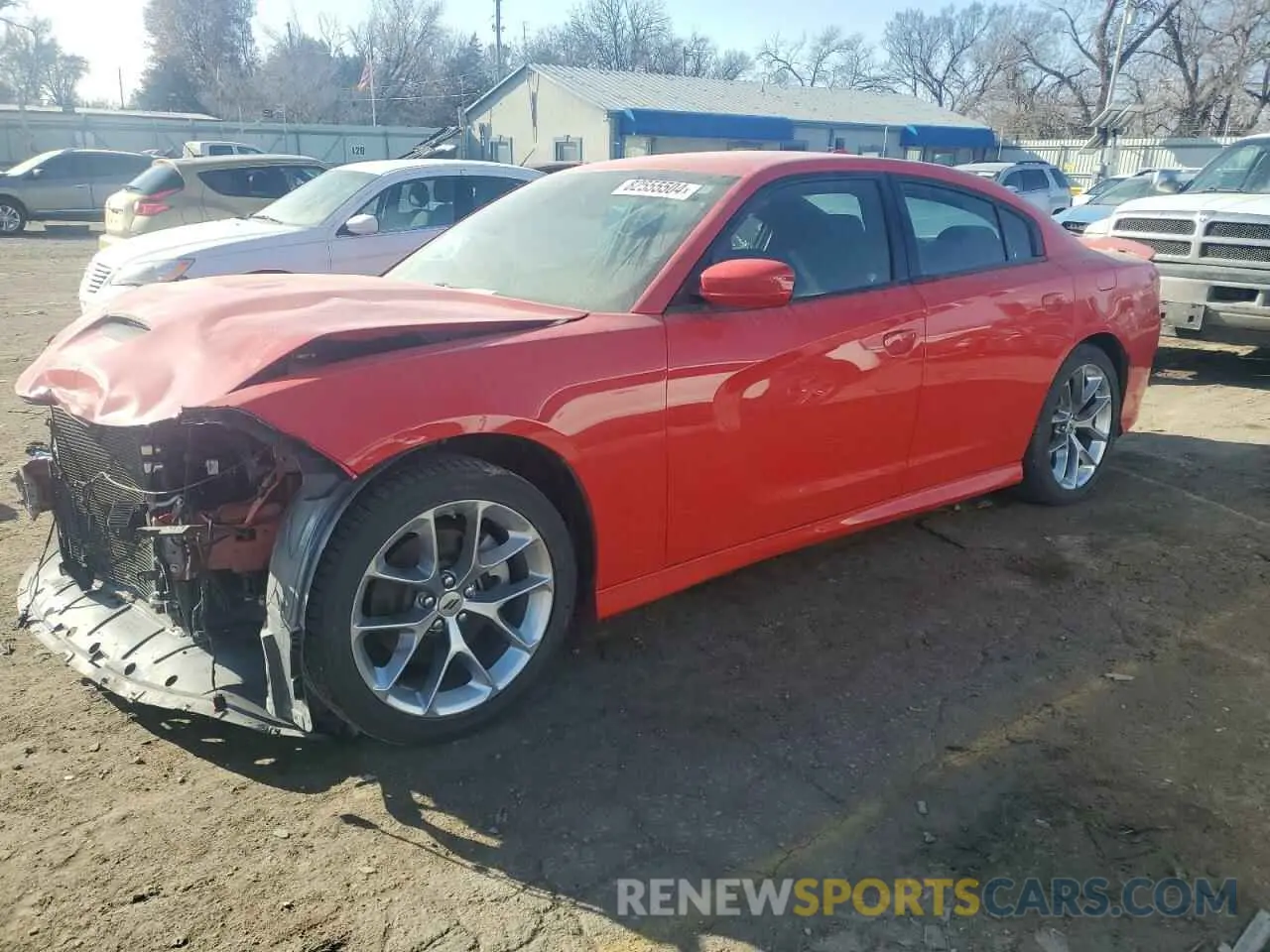 1 fotografías del automóvil dañado 2C3CDXHG0NH149835 DODGE CHARGER 2022