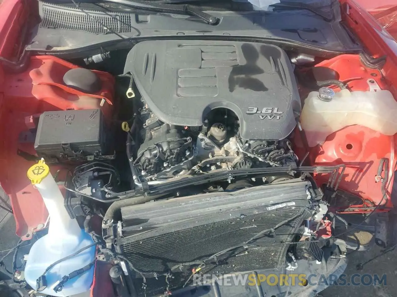 12 fotografías del automóvil dañado 2C3CDXHG0NH149835 DODGE CHARGER 2022