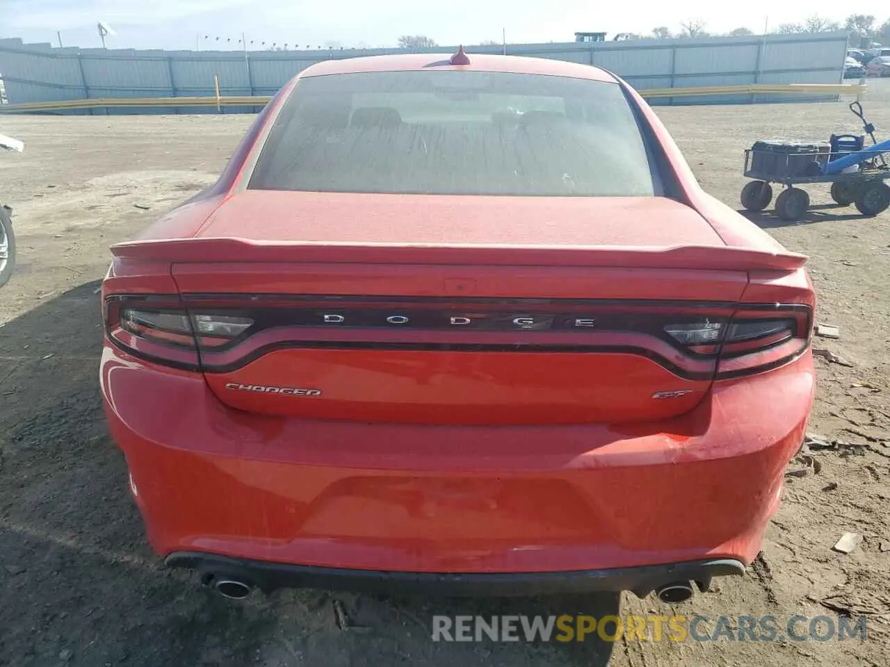 6 fotografías del automóvil dañado 2C3CDXHG0NH149835 DODGE CHARGER 2022