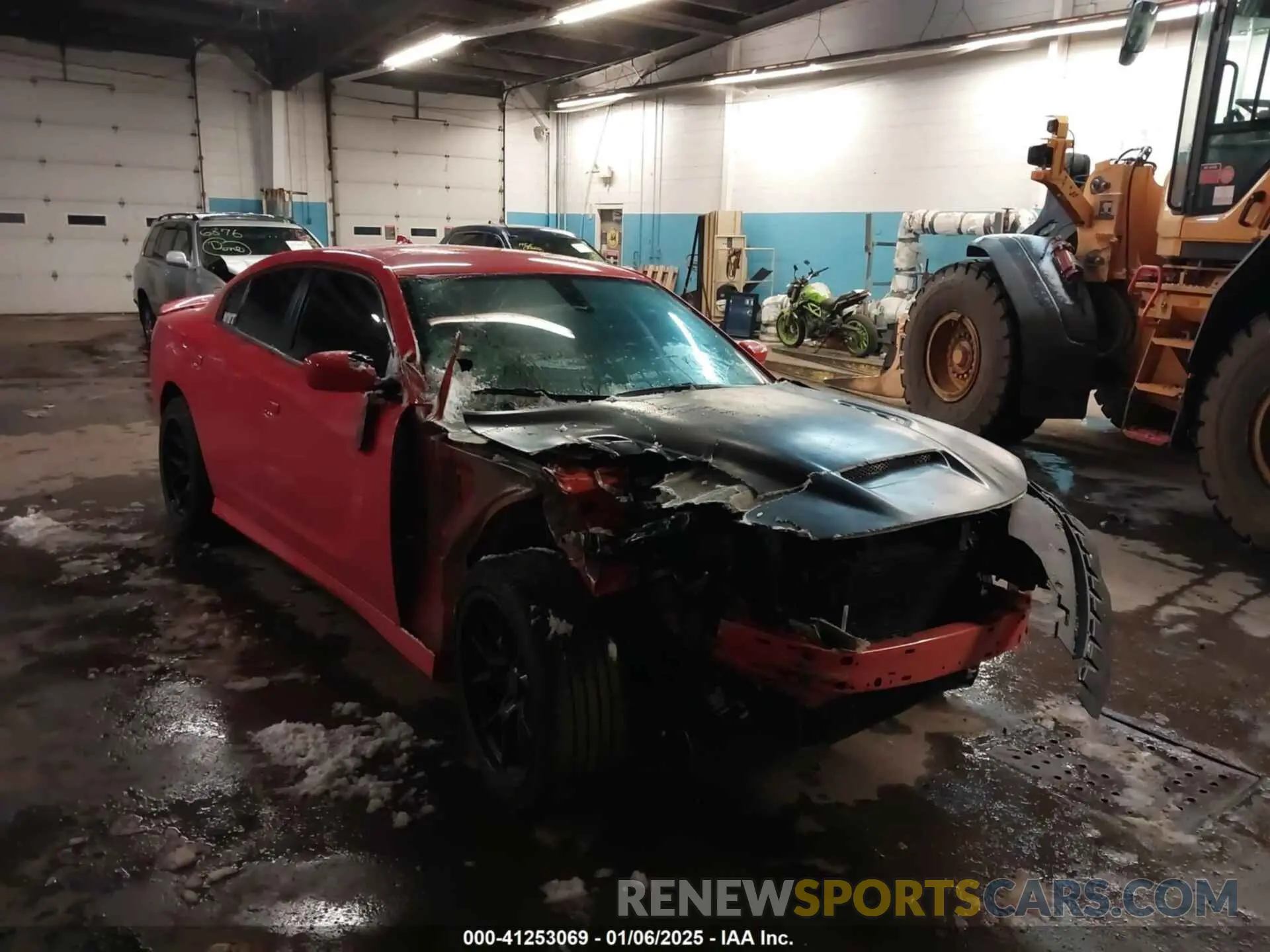 6 fotografías del automóvil dañado 2C3CDXHG1NH119209 DODGE CHARGER 2022