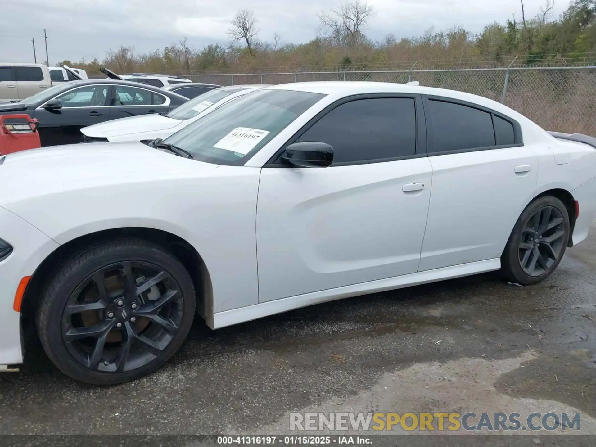14 fotografías del automóvil dañado 2C3CDXHG1NH130534 DODGE CHARGER 2022
