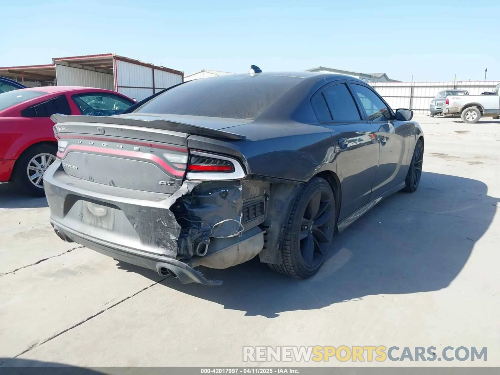 4 fotografías del automóvil dañado 2C3CDXHG3NH114268 DODGE CHARGER 2022