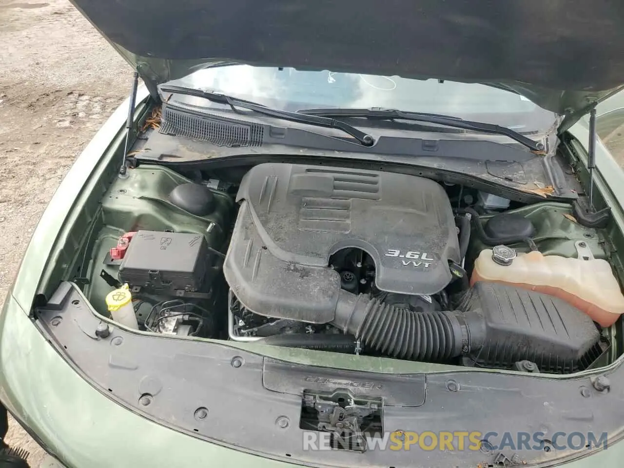 11 fotografías del automóvil dañado 2C3CDXHG3NH221434 DODGE CHARGER 2022