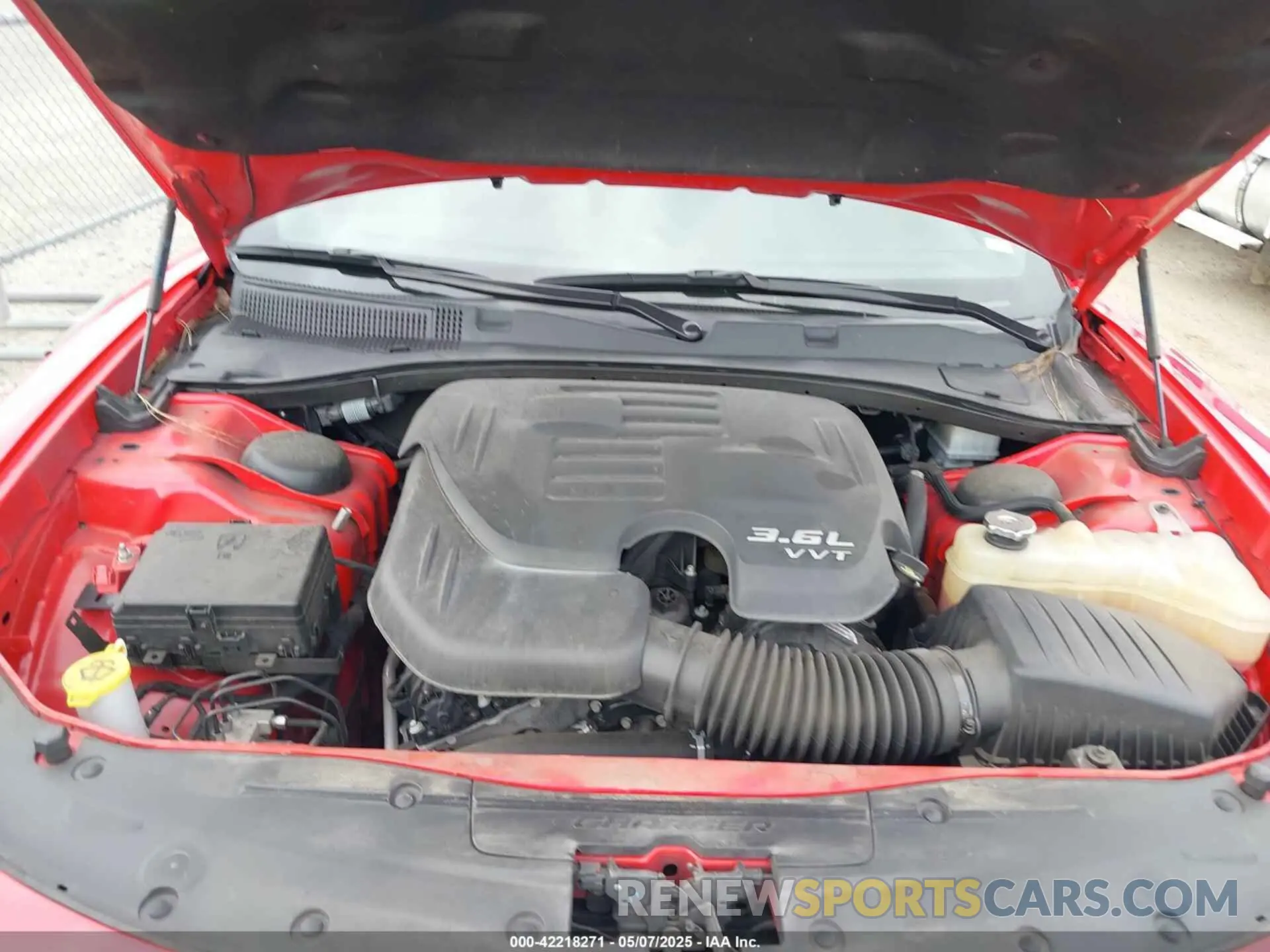 10 fotografías del automóvil dañado 2C3CDXHG4NH166072 DODGE CHARGER 2022