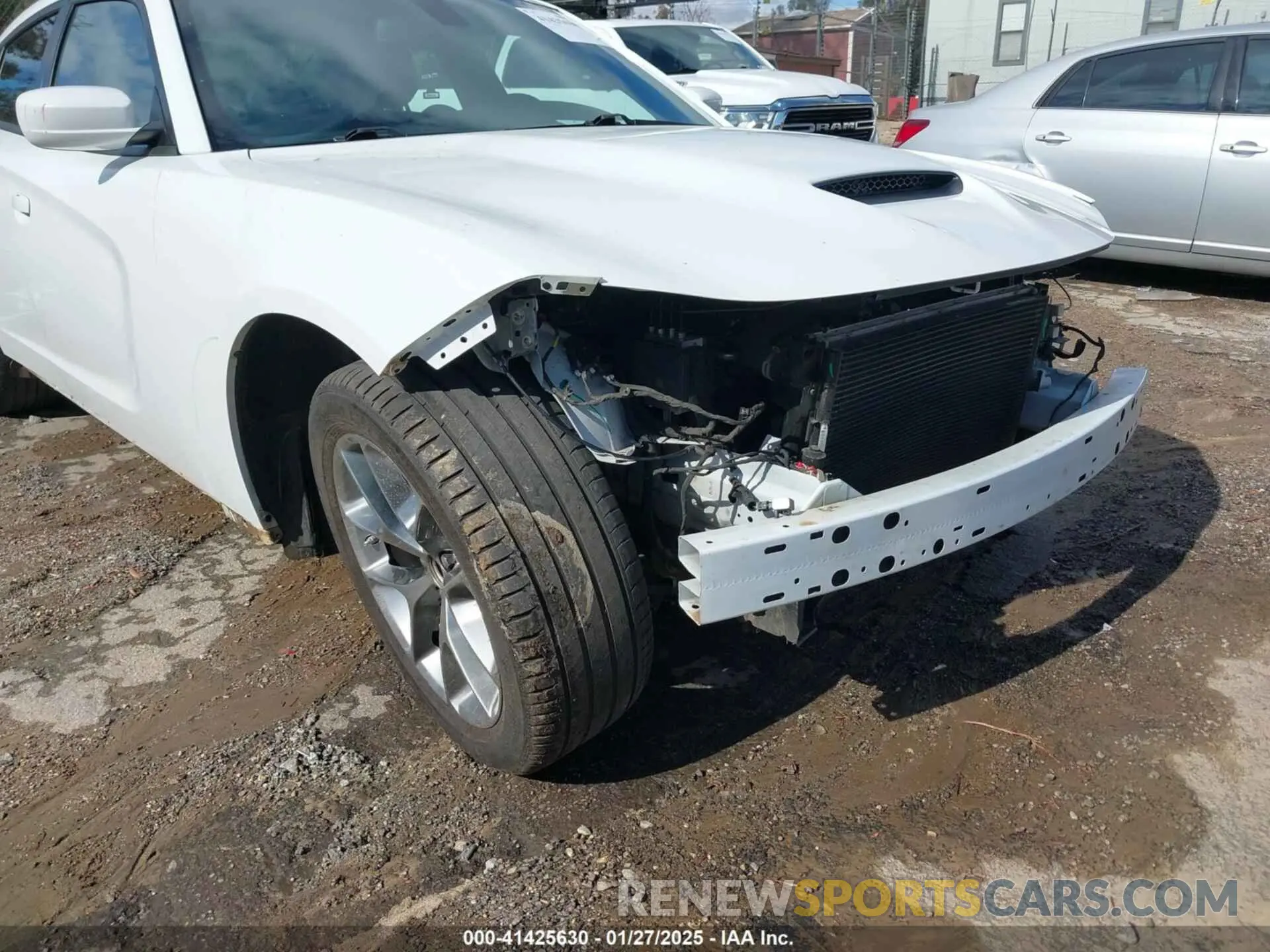 6 fotografías del automóvil dañado 2C3CDXHG4NH182529 DODGE CHARGER 2022