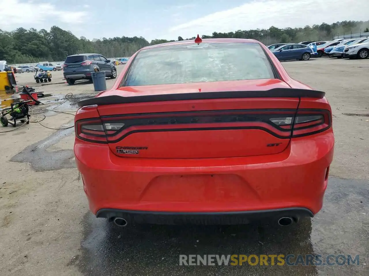 6 fotografías del automóvil dañado 2C3CDXHG4NH192994 DODGE CHARGER 2022