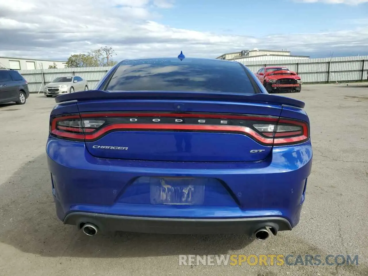 6 fotografías del automóvil dañado 2C3CDXHG5NH143285 DODGE CHARGER 2022