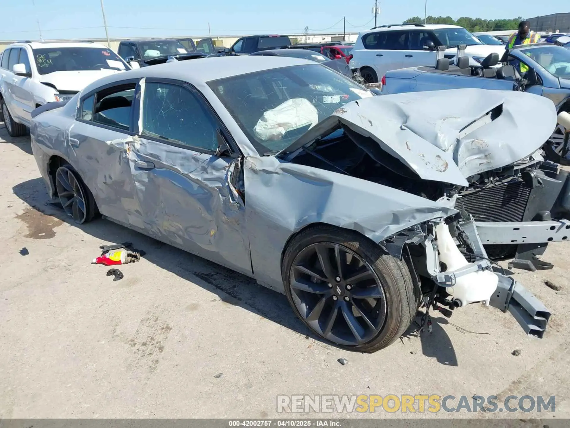 1 fotografías del automóvil dañado 2C3CDXHG5NH232435 DODGE CHARGER 2022