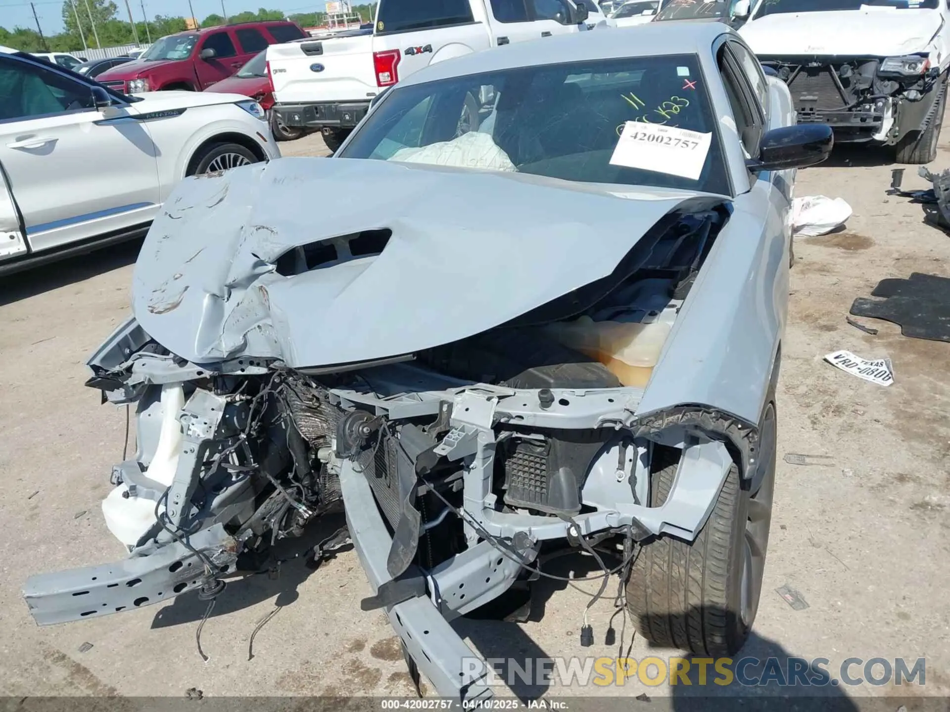 6 fotografías del automóvil dañado 2C3CDXHG5NH232435 DODGE CHARGER 2022
