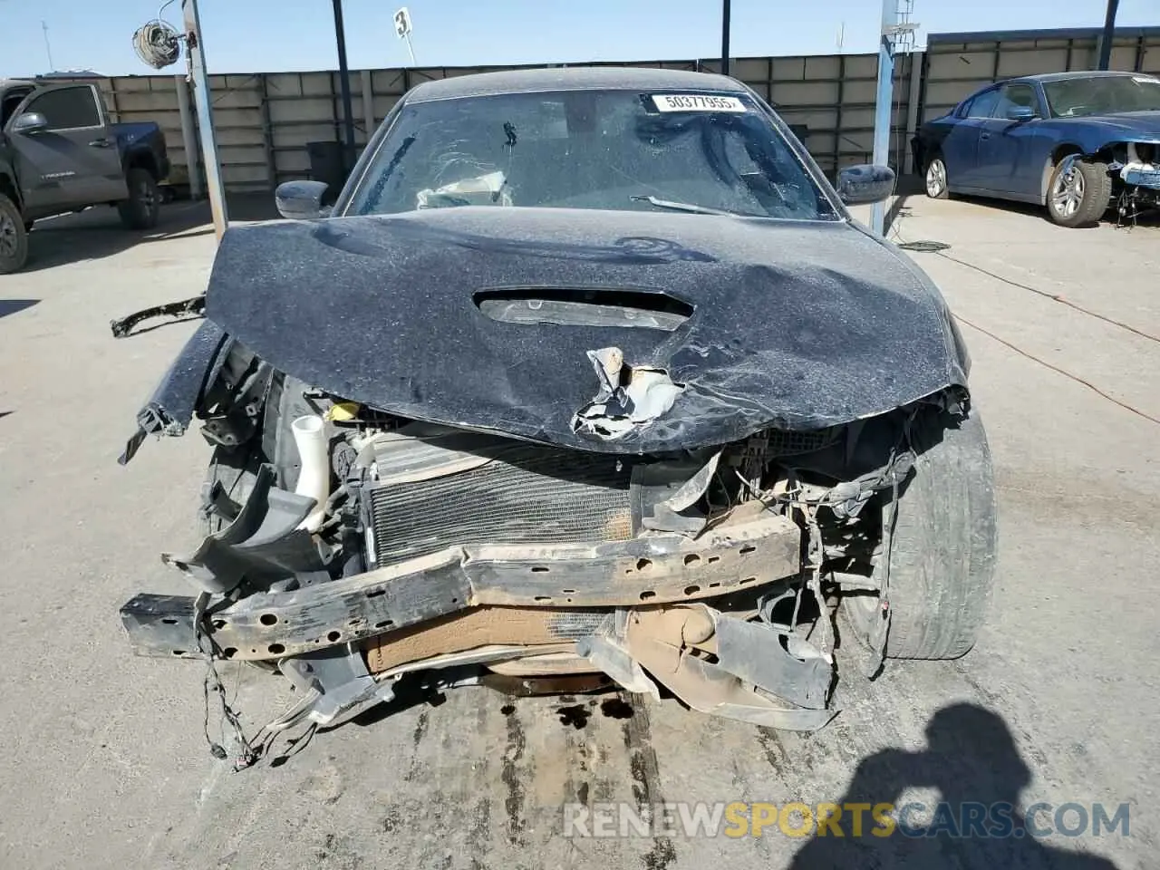 5 fotografías del automóvil dañado 2C3CDXHG6NH175825 DODGE CHARGER 2022