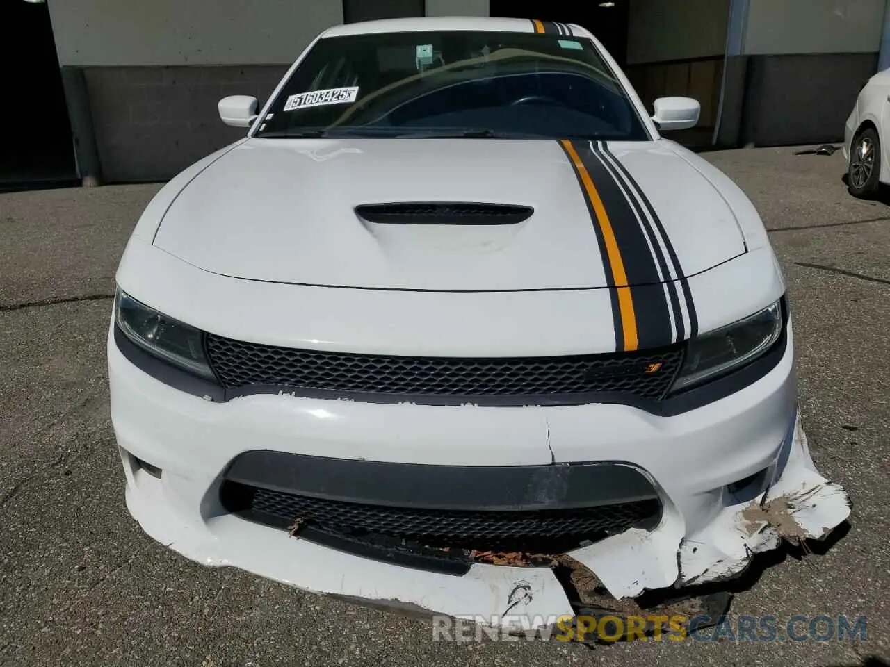 5 fotografías del automóvil dañado 2C3CDXHG6NH236185 DODGE CHARGER 2022
