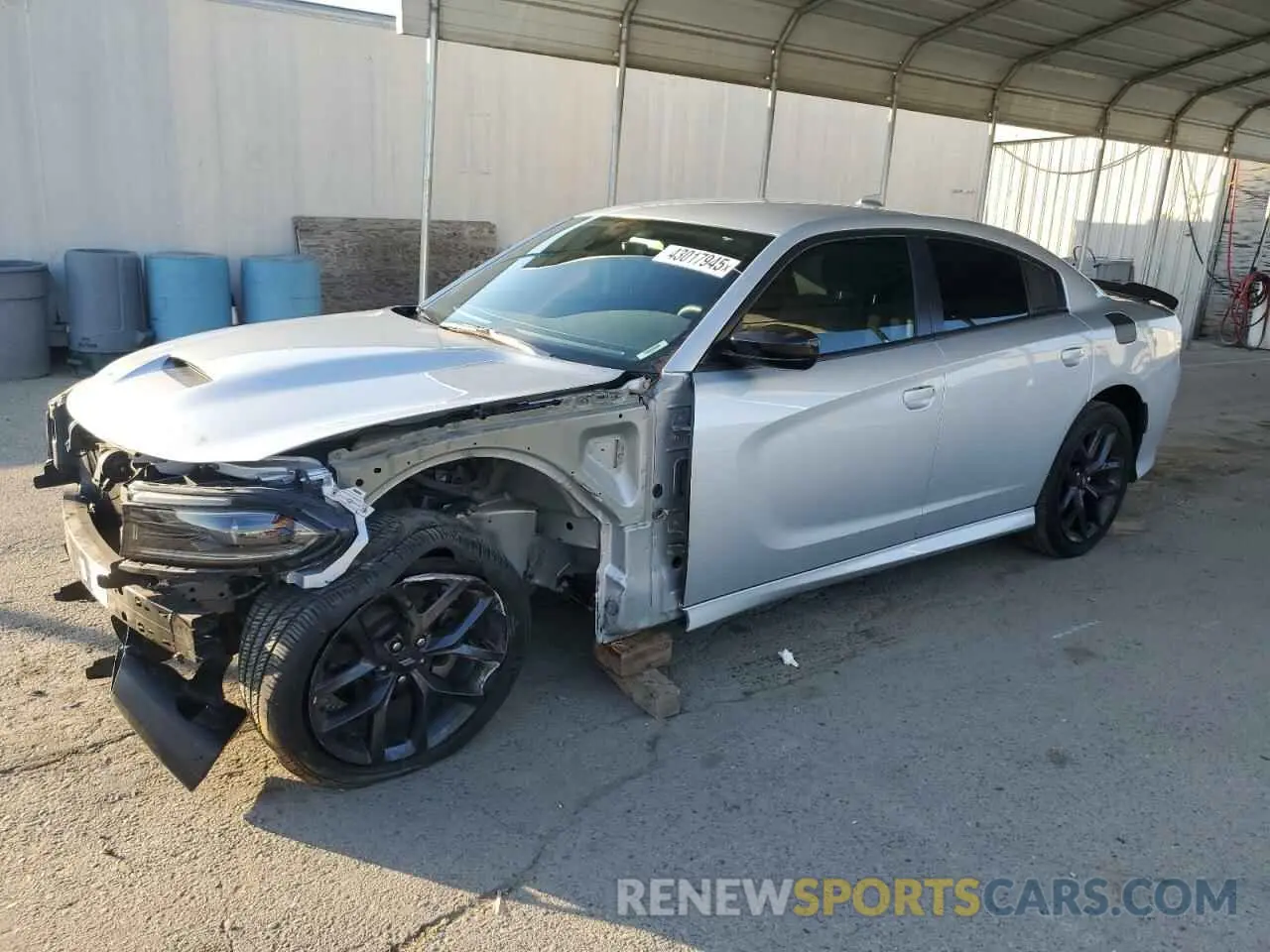 1 fotografías del automóvil dañado 2C3CDXHG6NH264293 DODGE CHARGER 2022