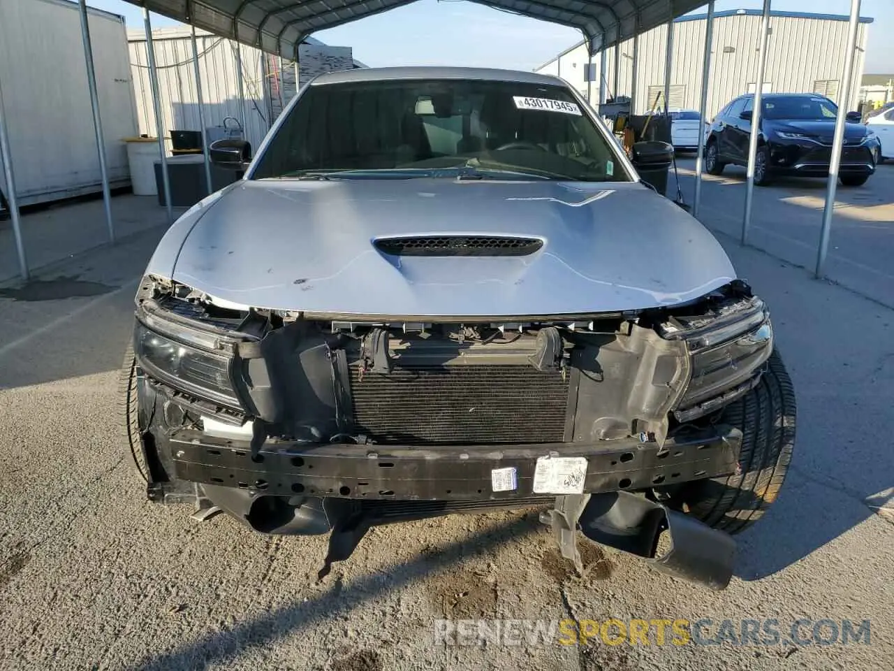 5 fotografías del automóvil dañado 2C3CDXHG6NH264293 DODGE CHARGER 2022