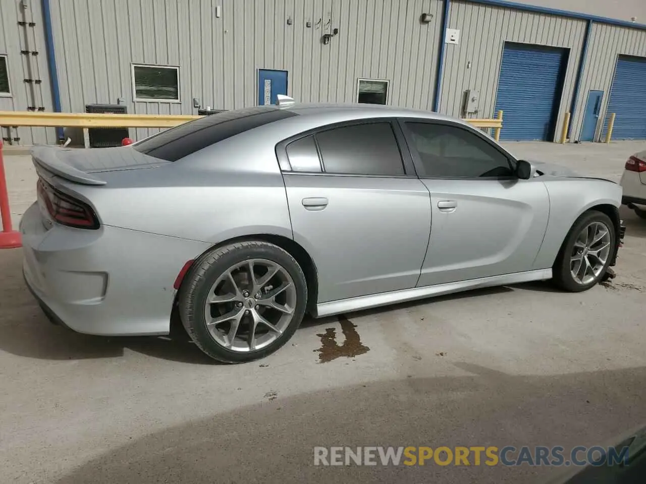 3 fotografías del automóvil dañado 2C3CDXHG7NH125841 DODGE CHARGER 2022