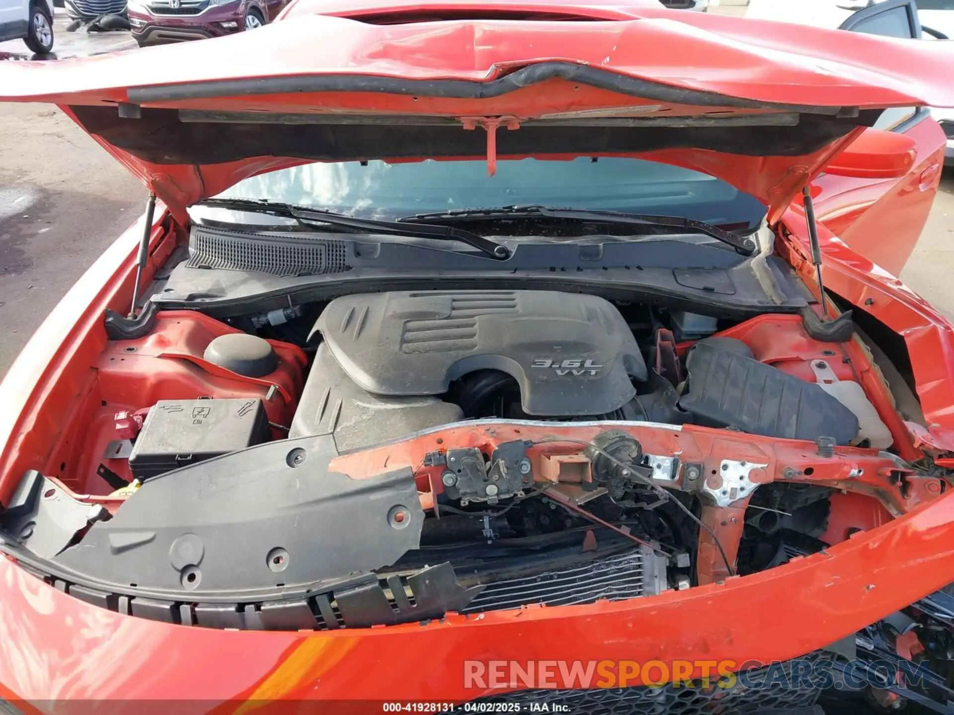 10 fotografías del automóvil dañado 2C3CDXHG7NH173856 DODGE CHARGER 2022