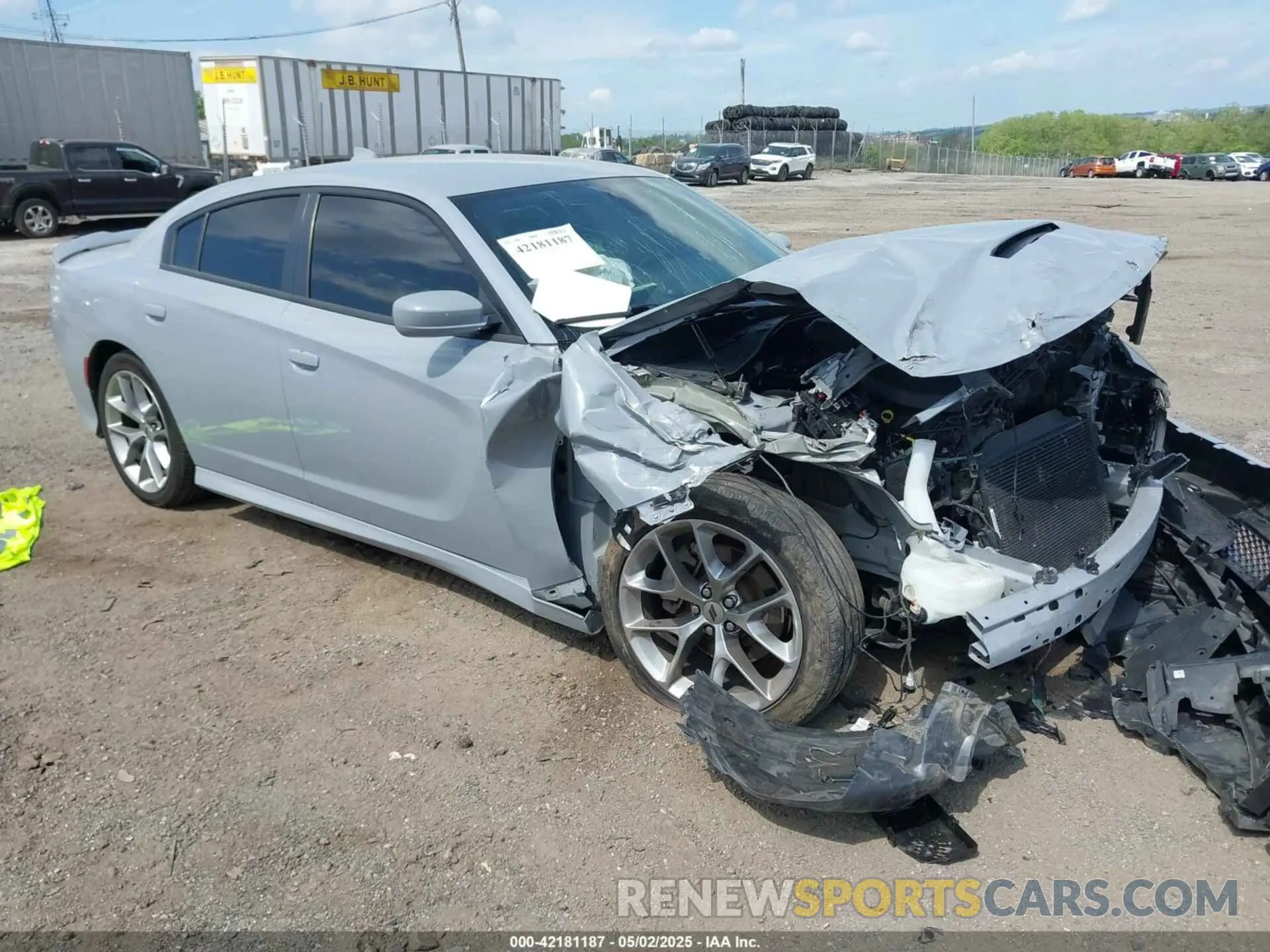 1 fotografías del automóvil dañado 2C3CDXHG8NH157312 DODGE CHARGER 2022