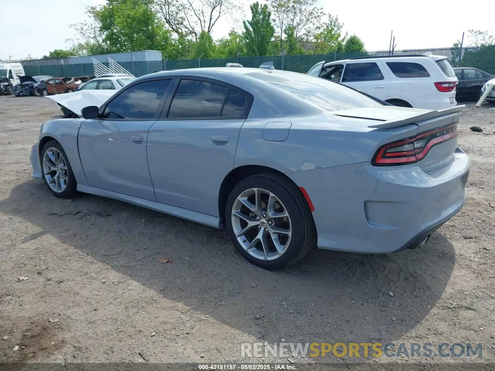 3 fotografías del automóvil dañado 2C3CDXHG8NH157312 DODGE CHARGER 2022