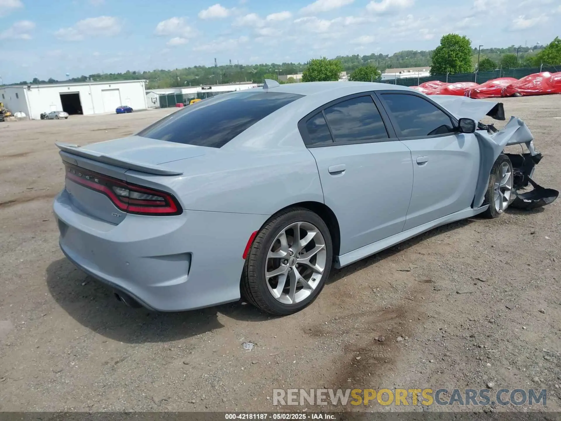 4 fotografías del automóvil dañado 2C3CDXHG8NH157312 DODGE CHARGER 2022