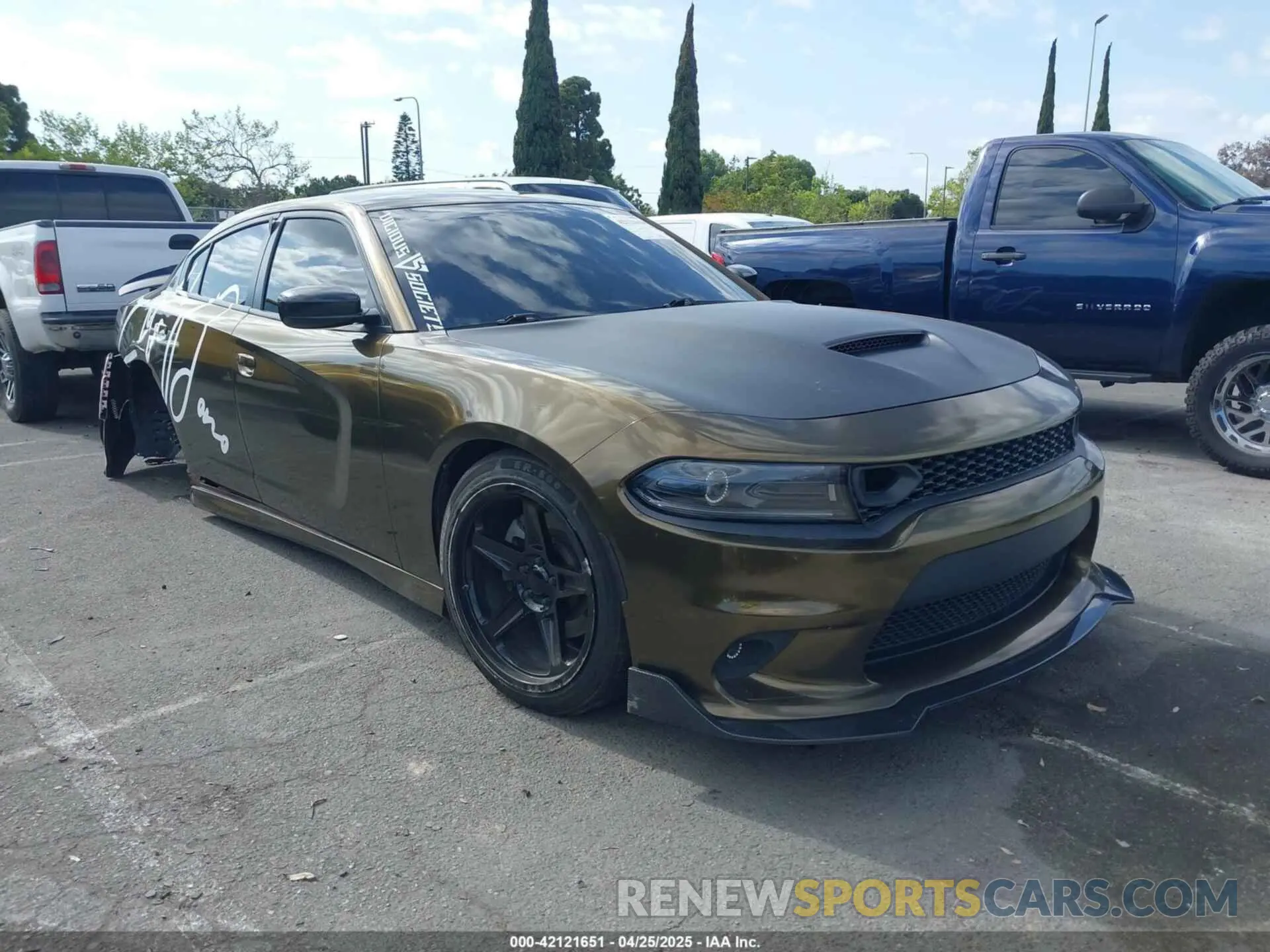 1 fotografías del automóvil dañado 2C3CDXHG8NH192660 DODGE CHARGER 2022