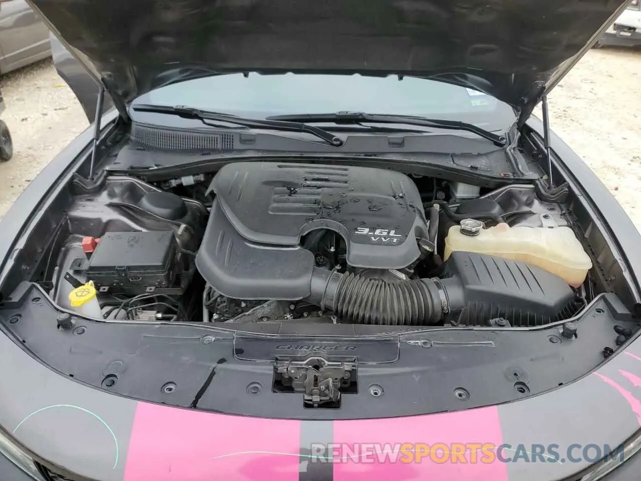 11 fotografías del automóvil dañado 2C3CDXHG8NH206170 DODGE CHARGER 2022