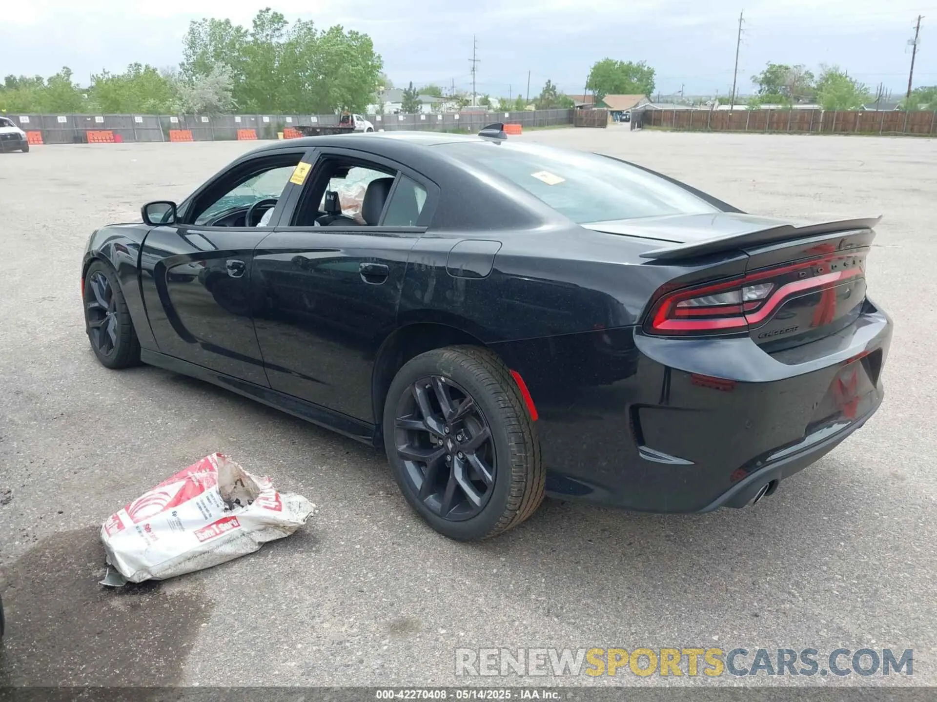 3 fotografías del automóvil dañado 2C3CDXHG8NH244532 DODGE CHARGER 2022