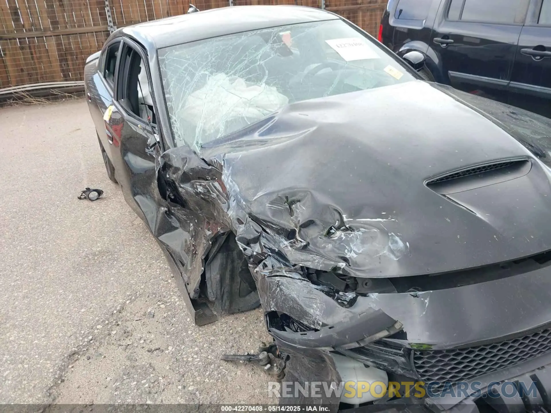 6 fotografías del automóvil dañado 2C3CDXHG8NH244532 DODGE CHARGER 2022