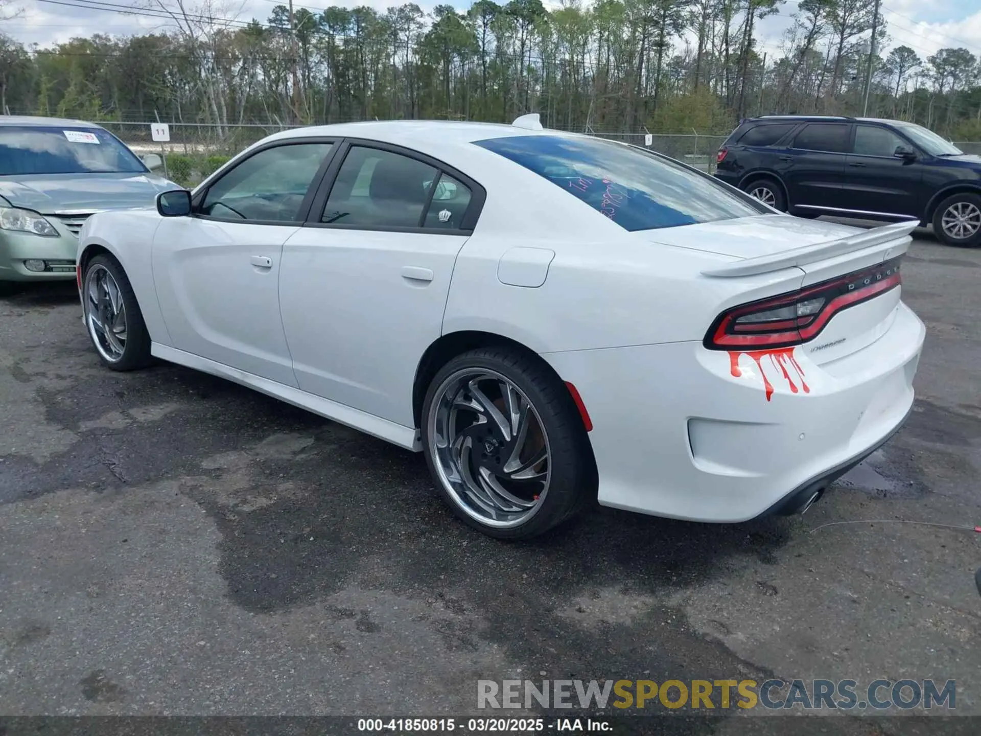 3 fotografías del automóvil dañado 2C3CDXHG8NH259757 DODGE CHARGER 2022