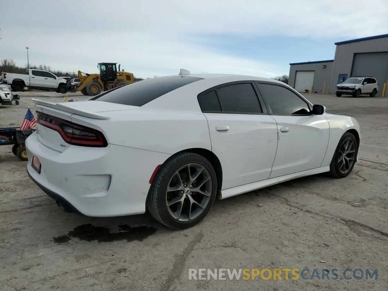 3 fotografías del automóvil dañado 2C3CDXHG9NH185958 DODGE CHARGER 2022