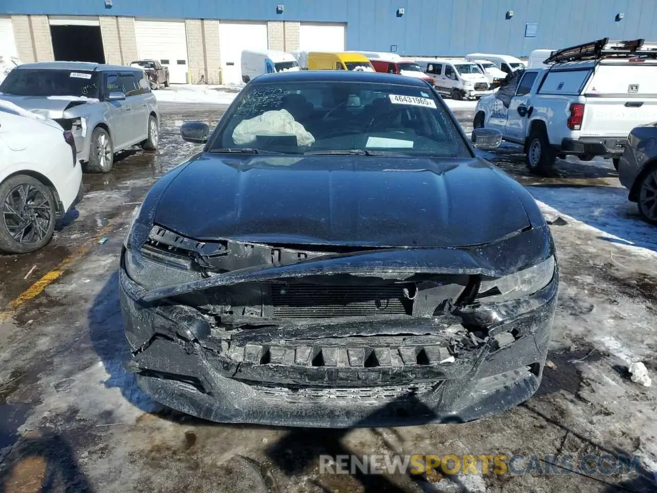 5 fotografías del automóvil dañado 2C3CDXJG4NH170598 DODGE CHARGER 2022