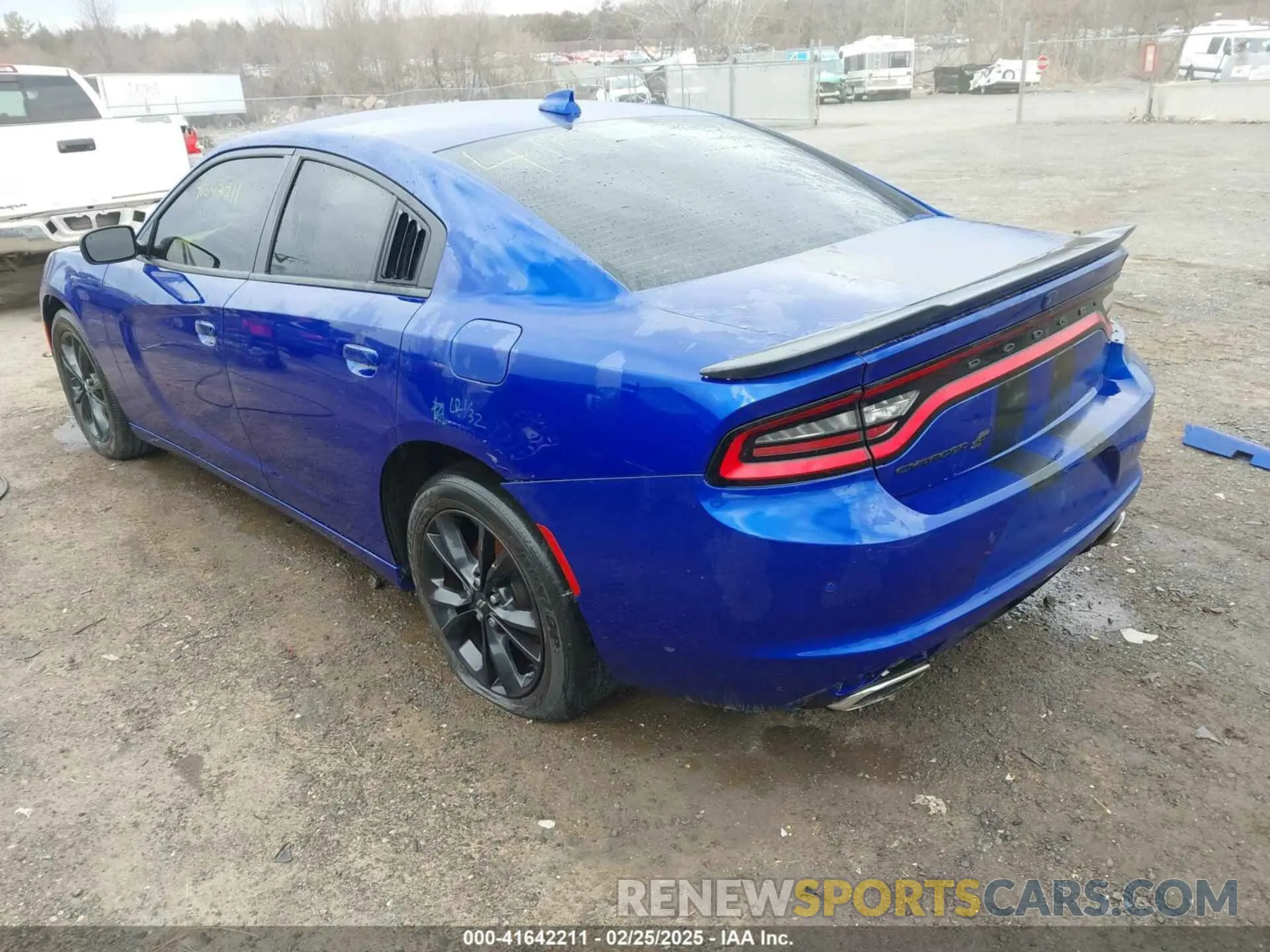 3 fotografías del automóvil dañado 2C3CDXJG6NH143483 DODGE CHARGER 2022