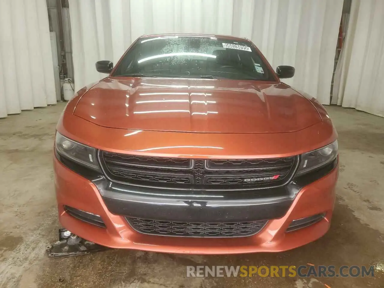 5 fotografías del automóvil dañado 2C3CDXJG7NH209734 DODGE CHARGER 2022