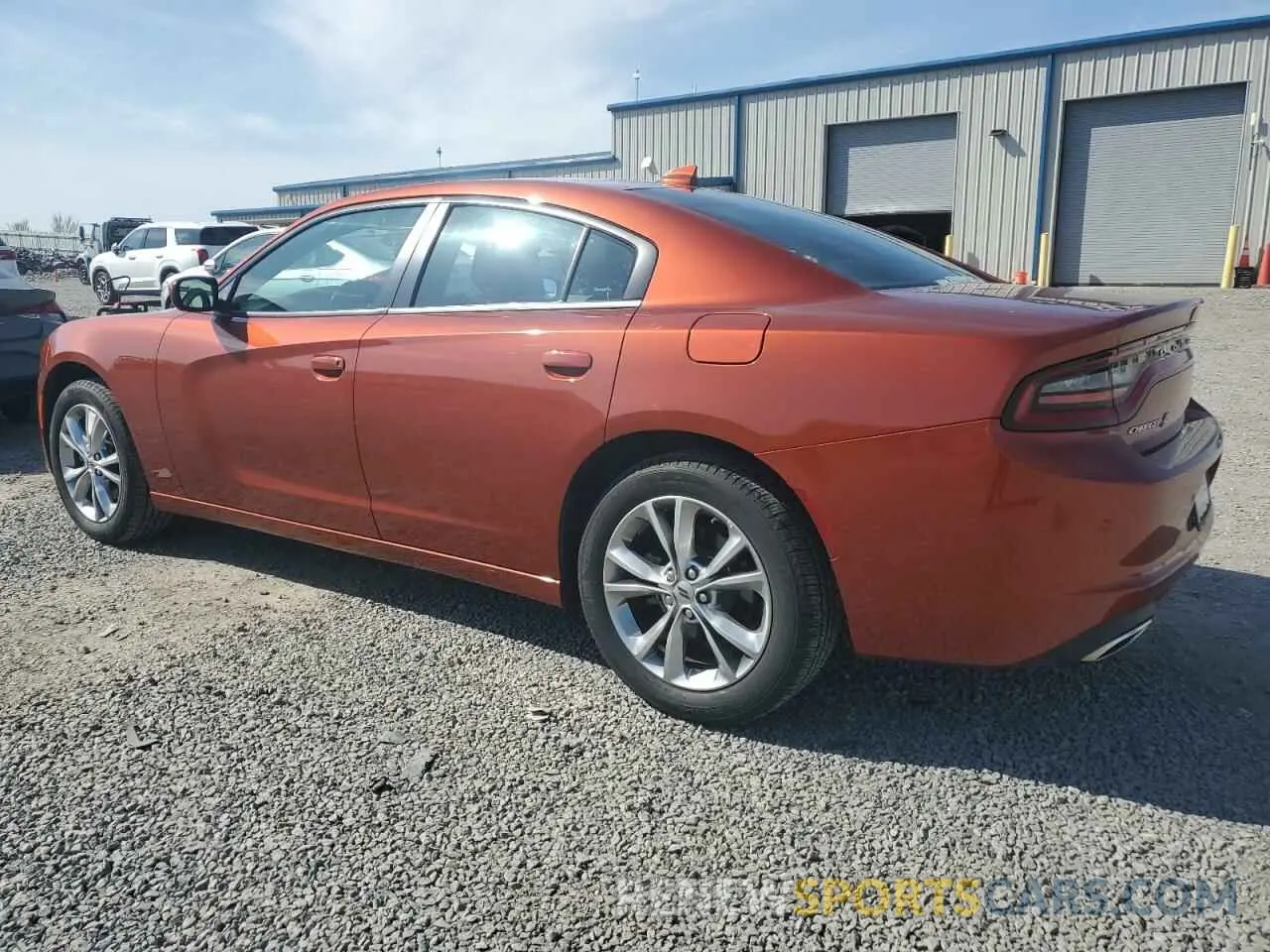 2 fotografías del automóvil dañado 2C3CDXJG9NH143476 DODGE CHARGER 2022