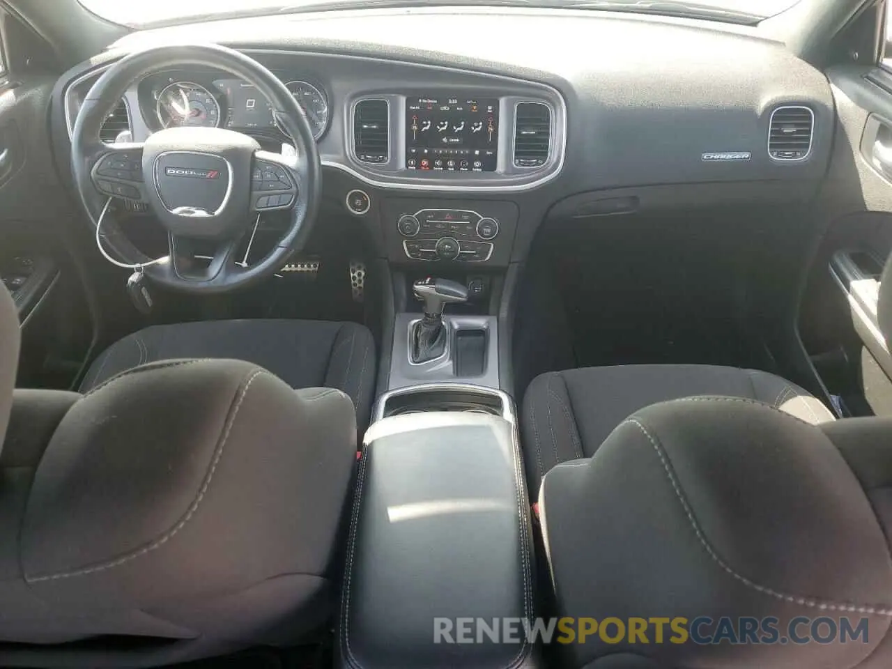 8 fotografías del automóvil dañado 2C3CDXJG9NH143476 DODGE CHARGER 2022