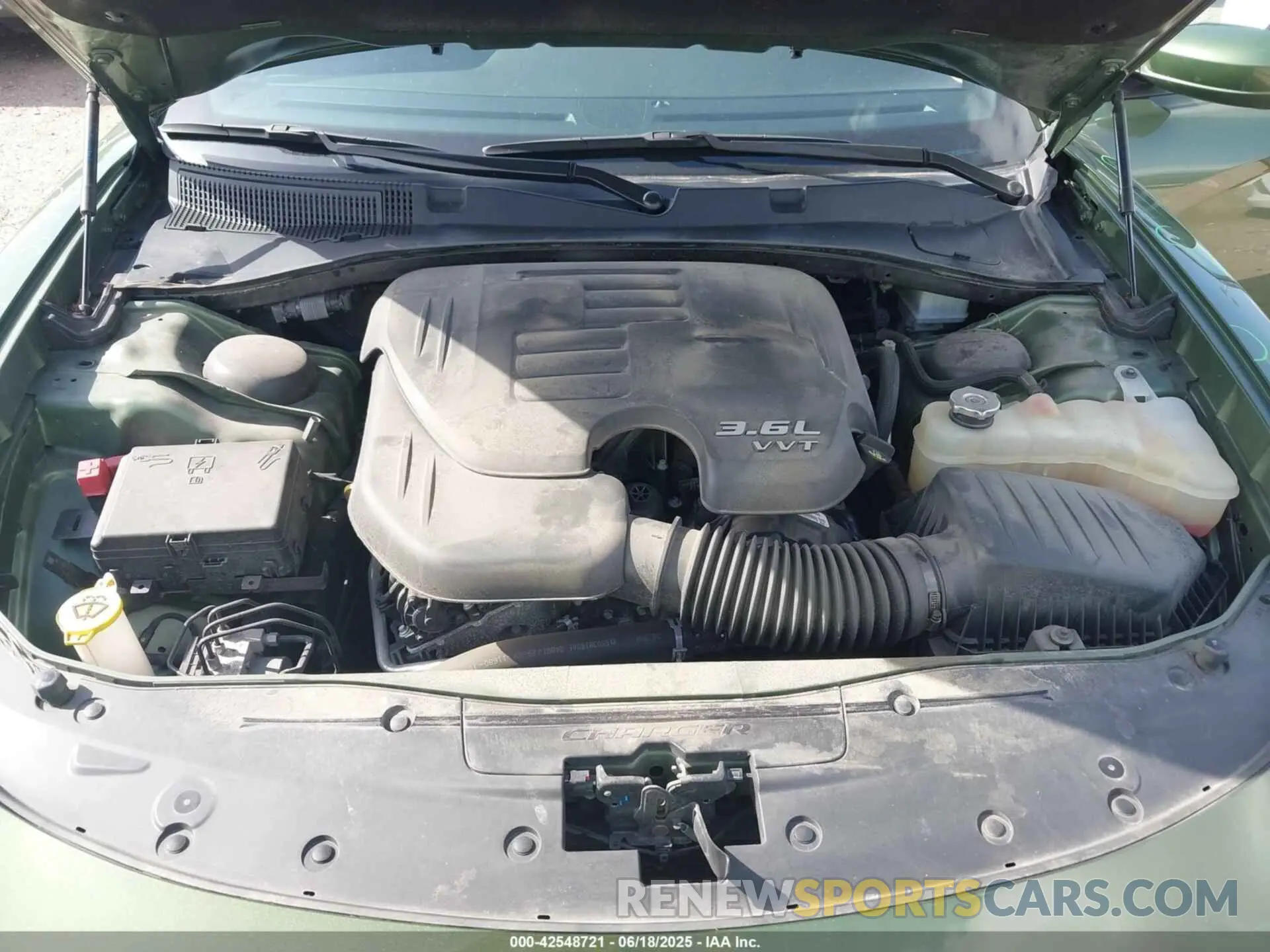 10 fotografías del automóvil dañado 2C3CDXJG9NH245005 DODGE CHARGER 2022
