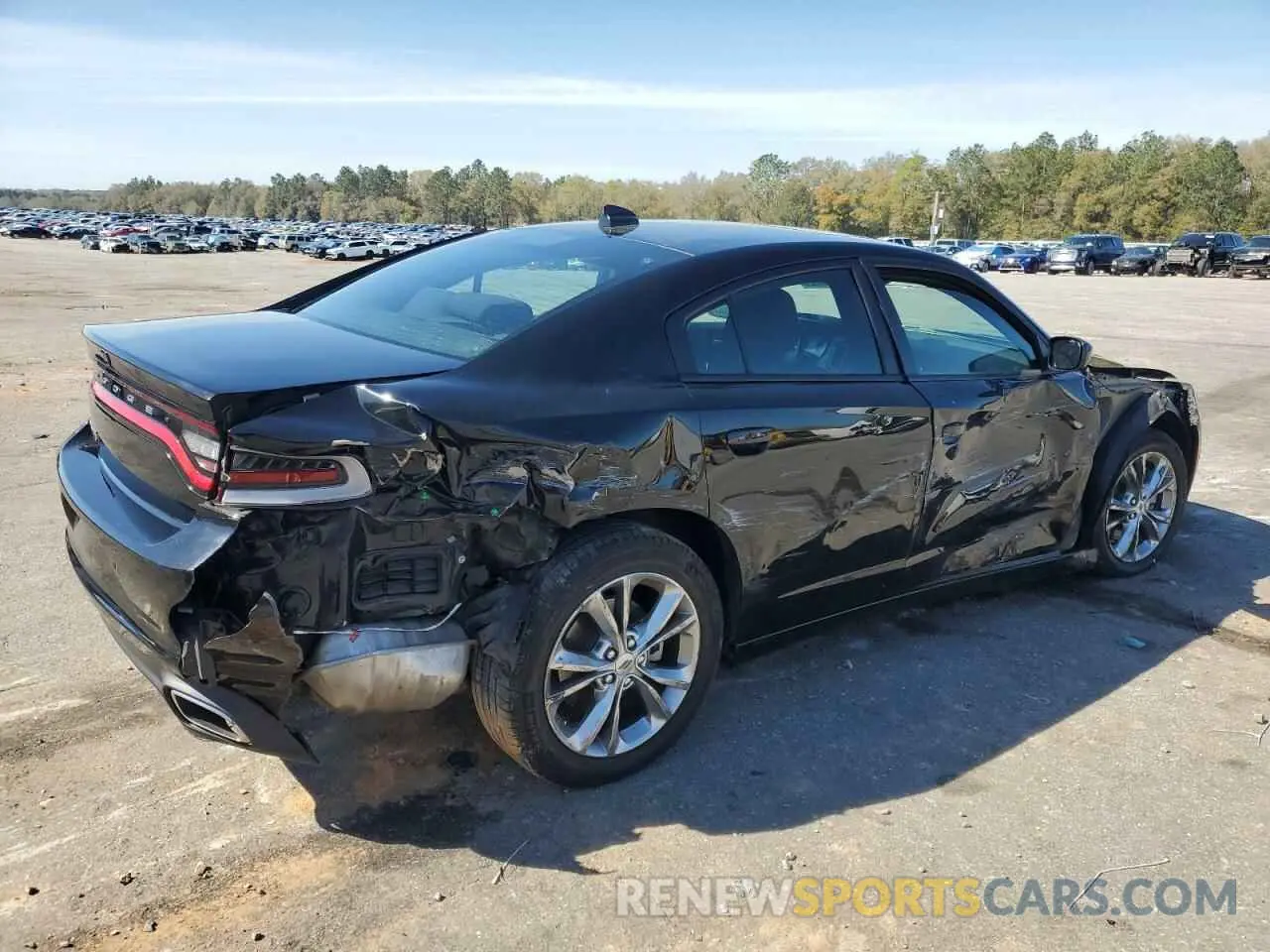 3 fotografías del automóvil dañado 2C3CDXJGXNH262721 DODGE CHARGER 2022