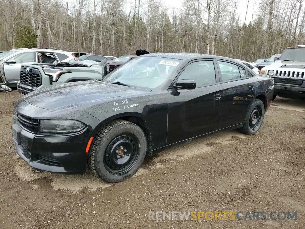 1 fotografías del automóvil dañado 2C3CDXKG8NH130605 DODGE CHARGER 2022