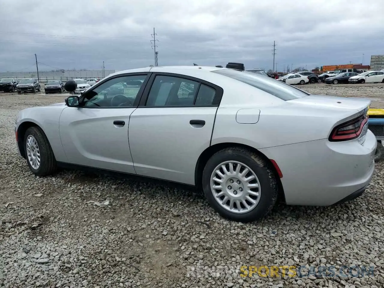 2 fotografías del automóvil dañado 2C3CDXKG8NH146481 DODGE CHARGER 2022