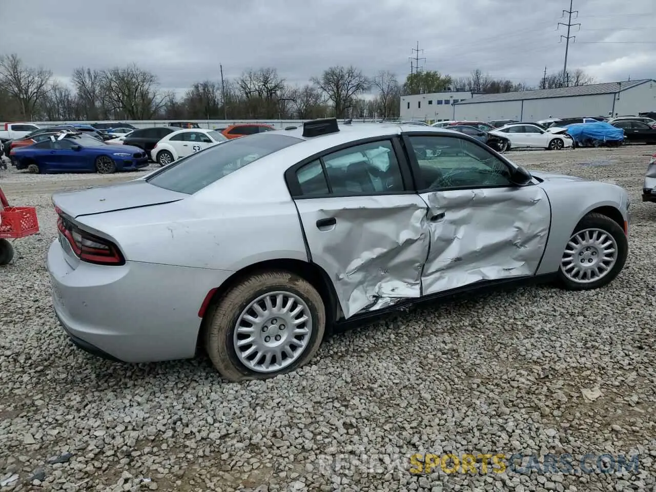 3 fotografías del automóvil dañado 2C3CDXKG8NH146481 DODGE CHARGER 2022