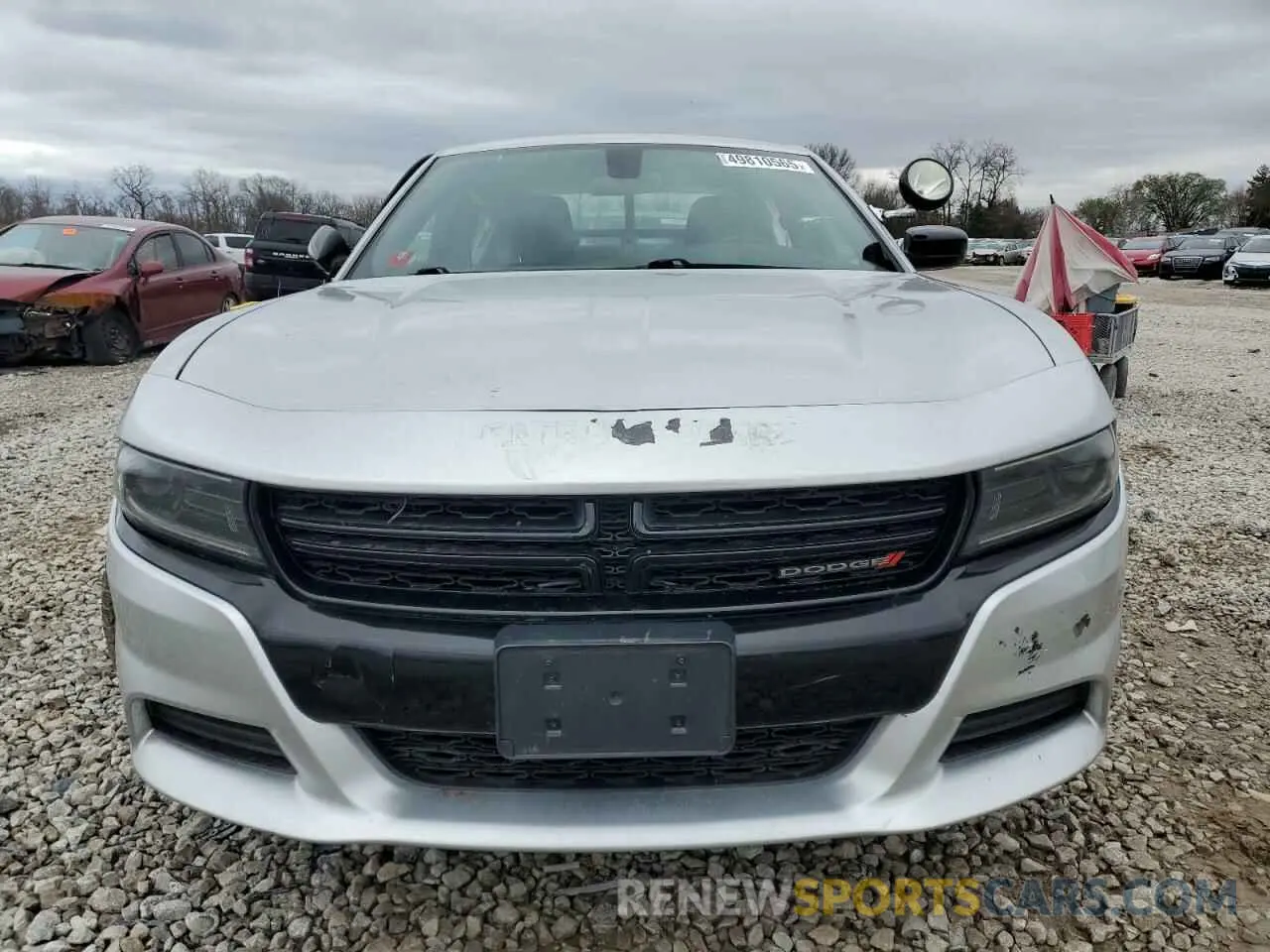 5 fotografías del automóvil dañado 2C3CDXKG8NH146481 DODGE CHARGER 2022