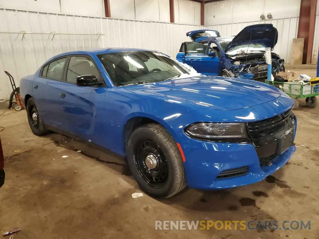4 fotografías del automóvil dañado 2C3CDXKG9NH194930 DODGE CHARGER 2022