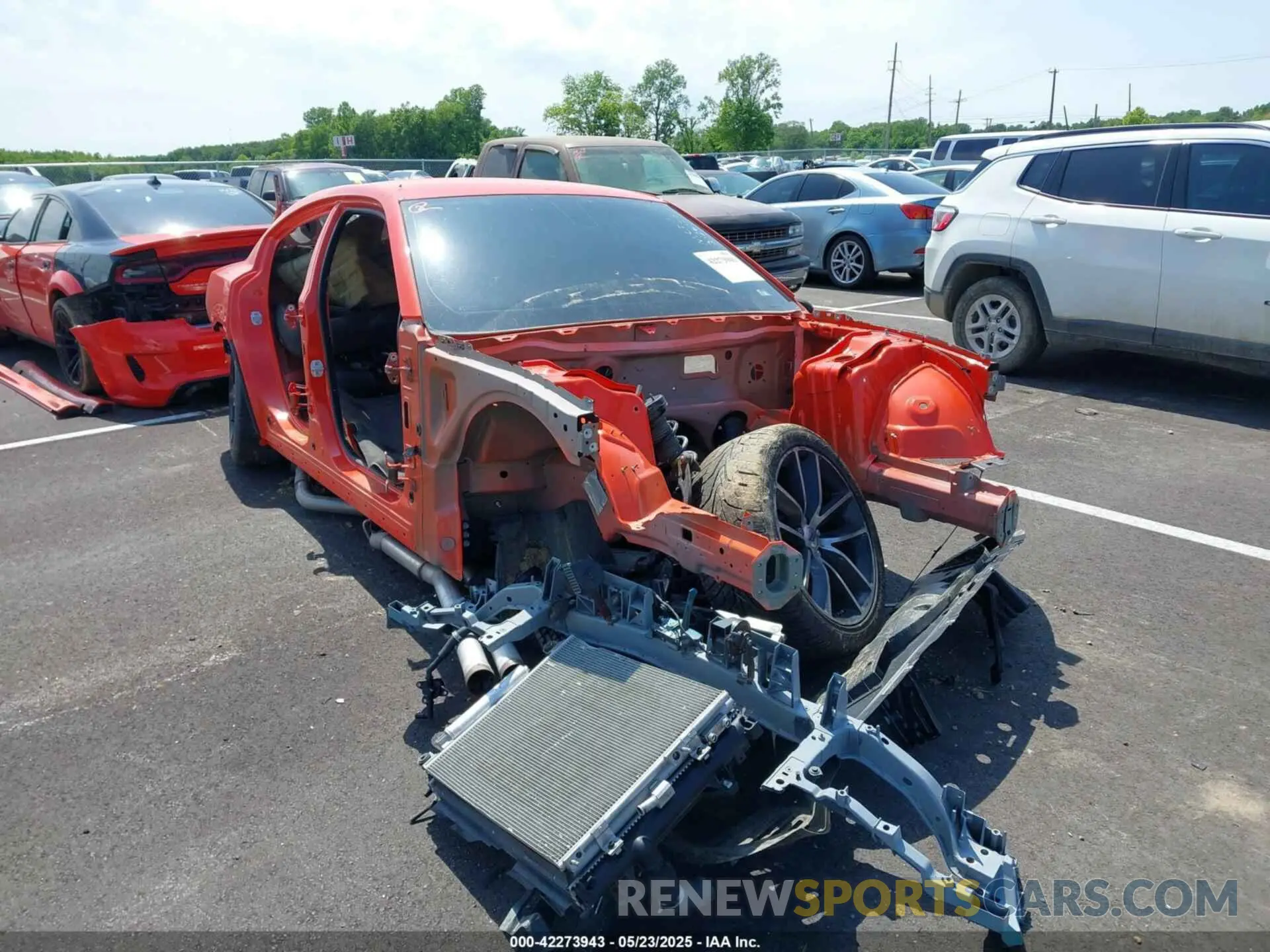 1 fotografías del automóvil dañado 2C3CDXL95NH163254 DODGE CHARGER 2022