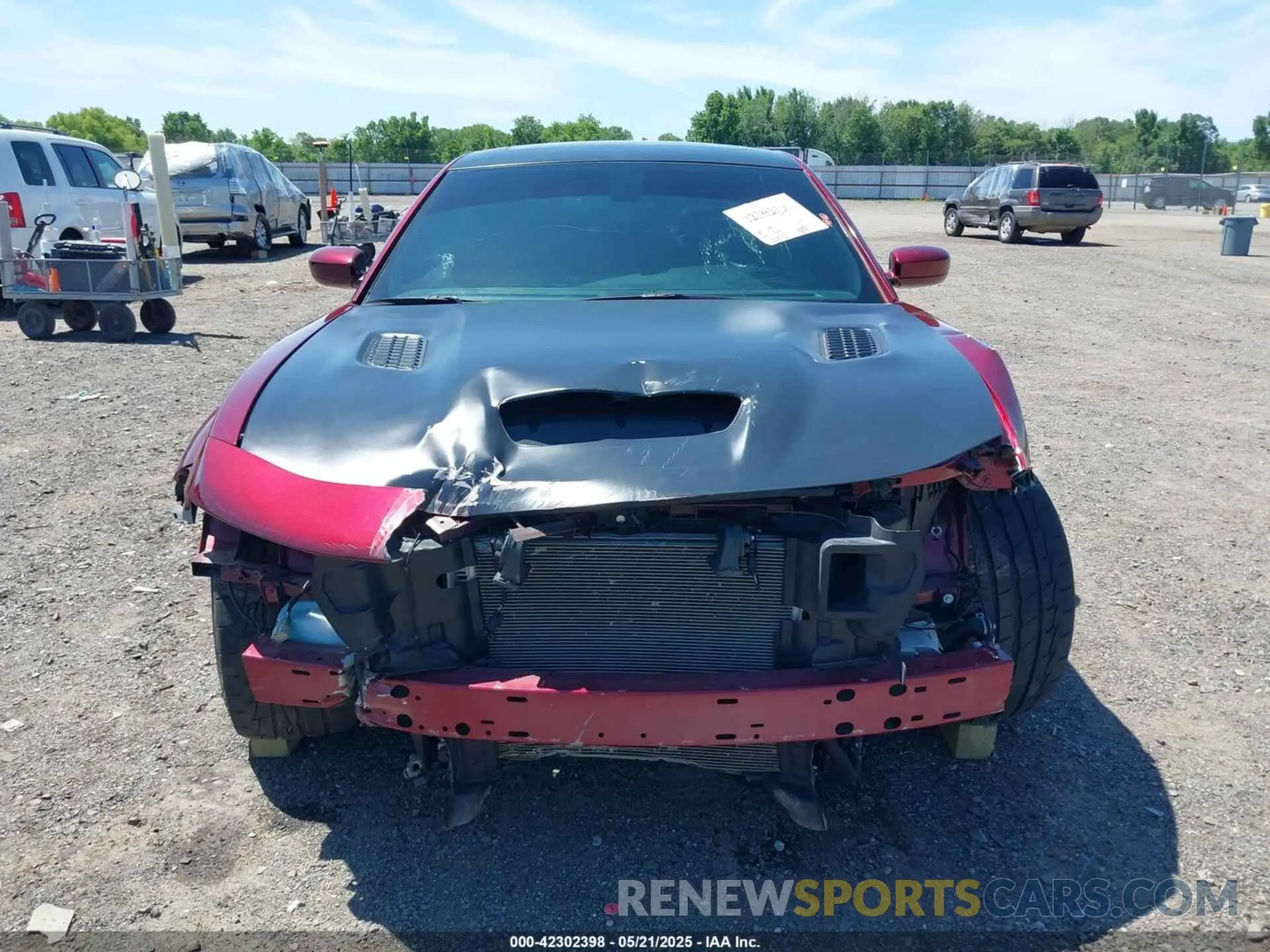 12 fotografías del automóvil dañado 2C3CDXL99NH131441 DODGE CHARGER 2022