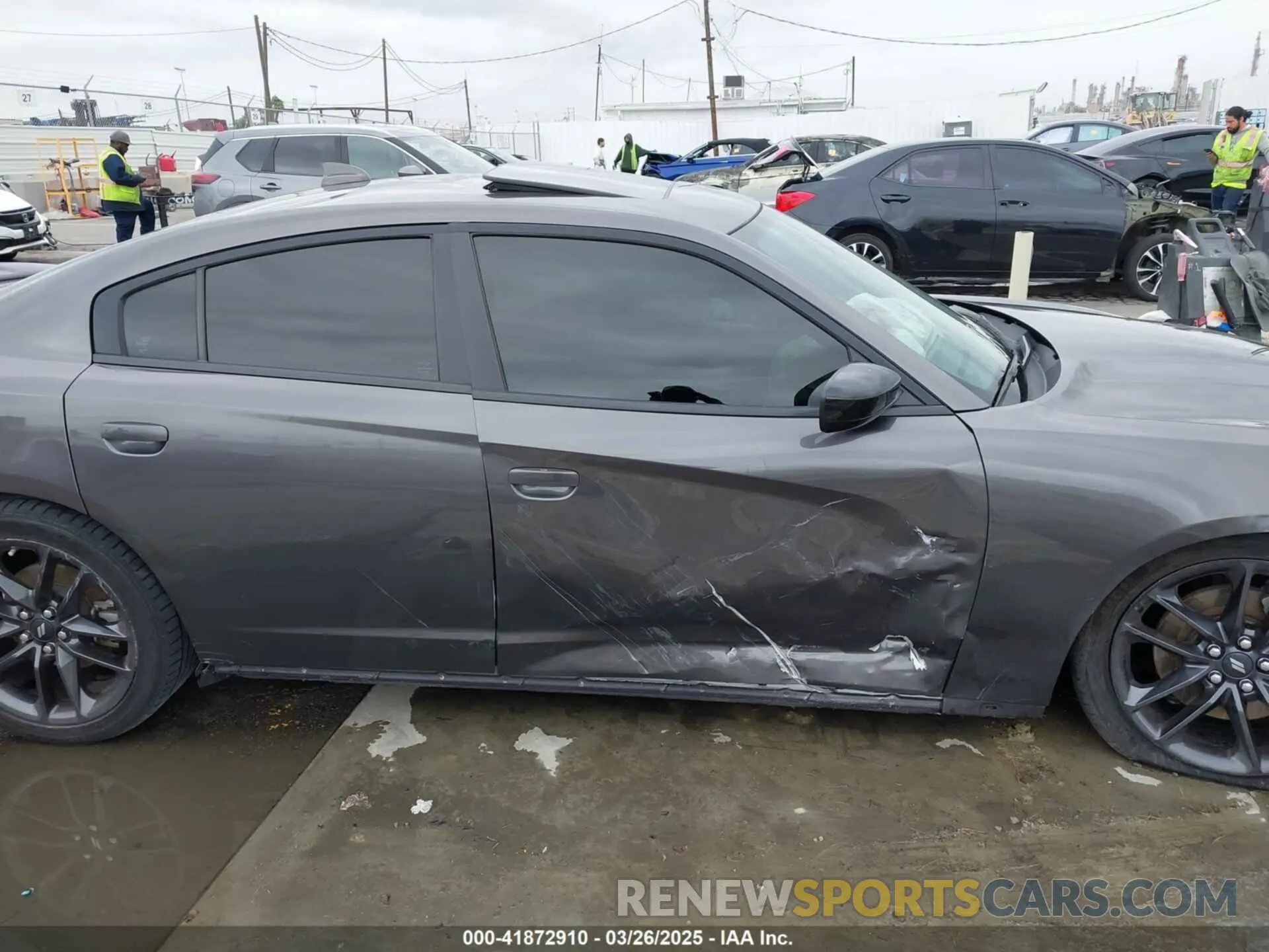 14 fotografías del automóvil dañado 2C3CDXMG1NH107325 DODGE CHARGER 2022