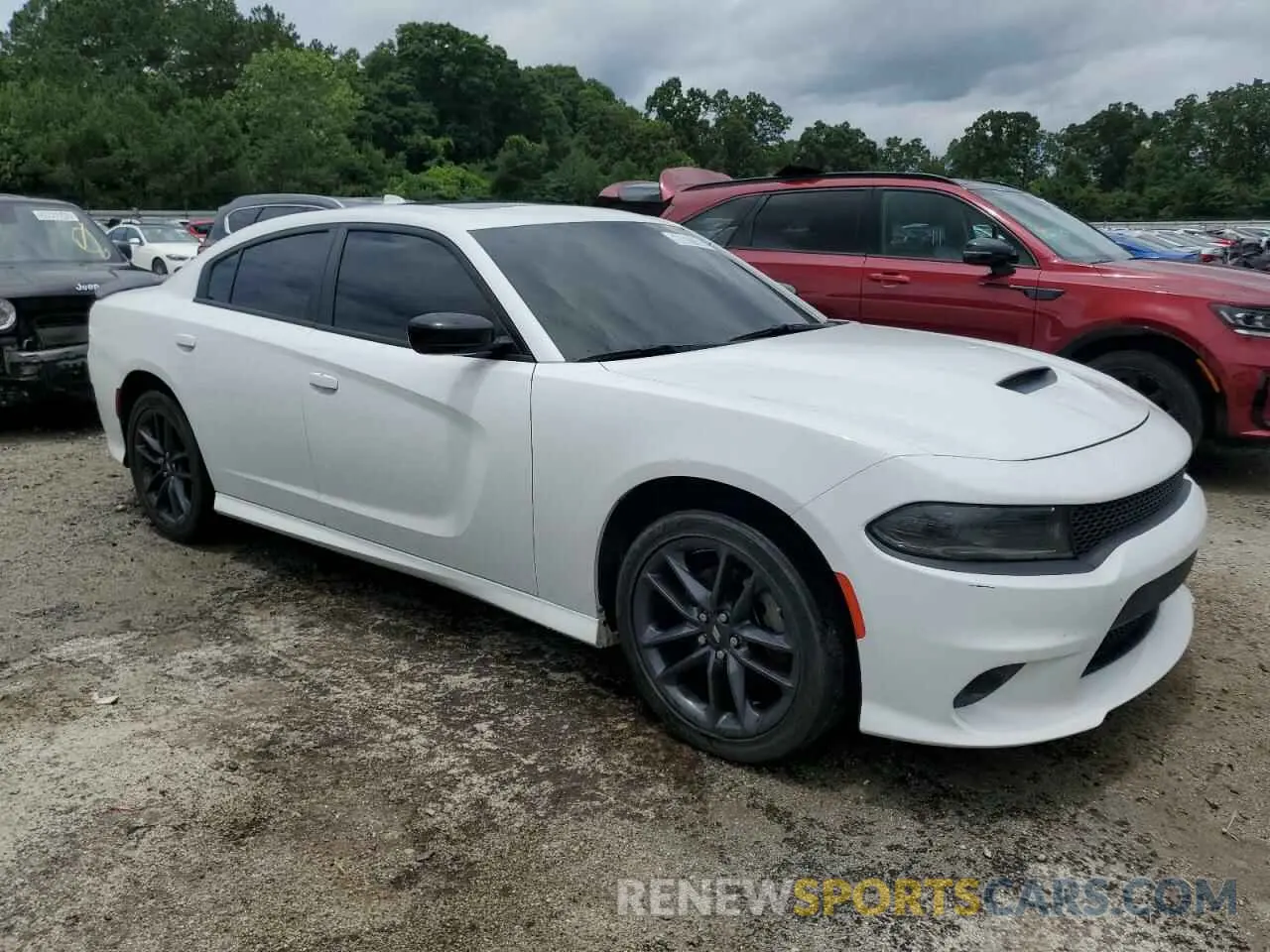 4 fotografías del automóvil dañado 2C3CDXMG7NH107345 DODGE CHARGER 2022