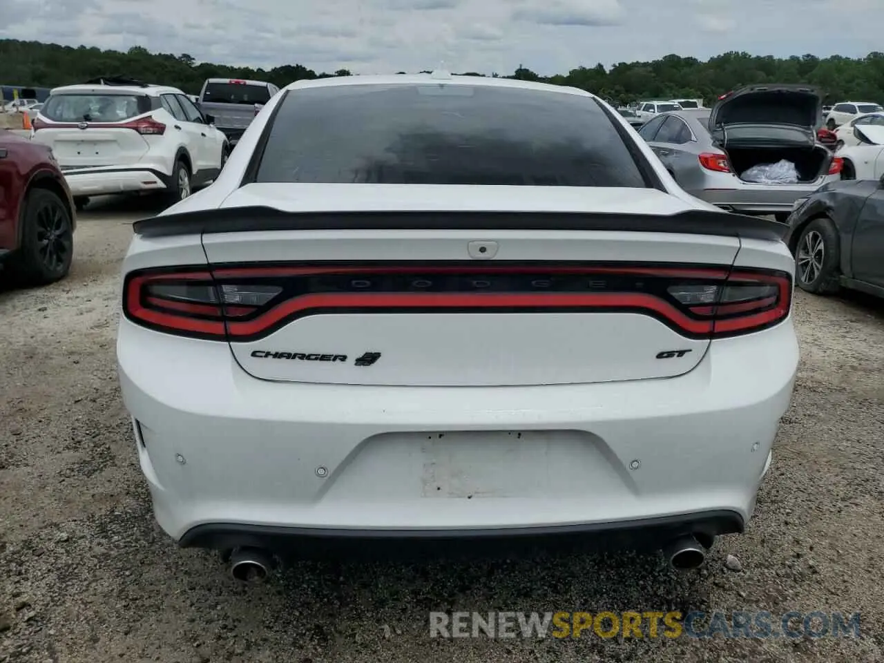 6 fotografías del automóvil dañado 2C3CDXMG7NH107345 DODGE CHARGER 2022