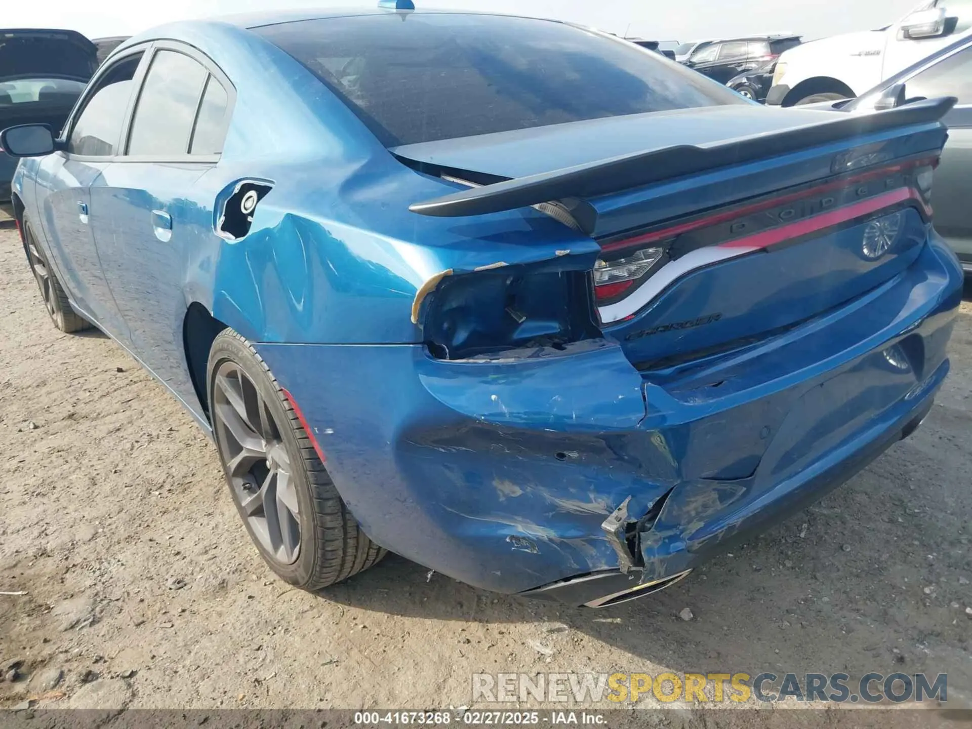 6 fotografías del automóvil dañado 2C3CDXBG0PH504529 DODGE CHARGER 2023